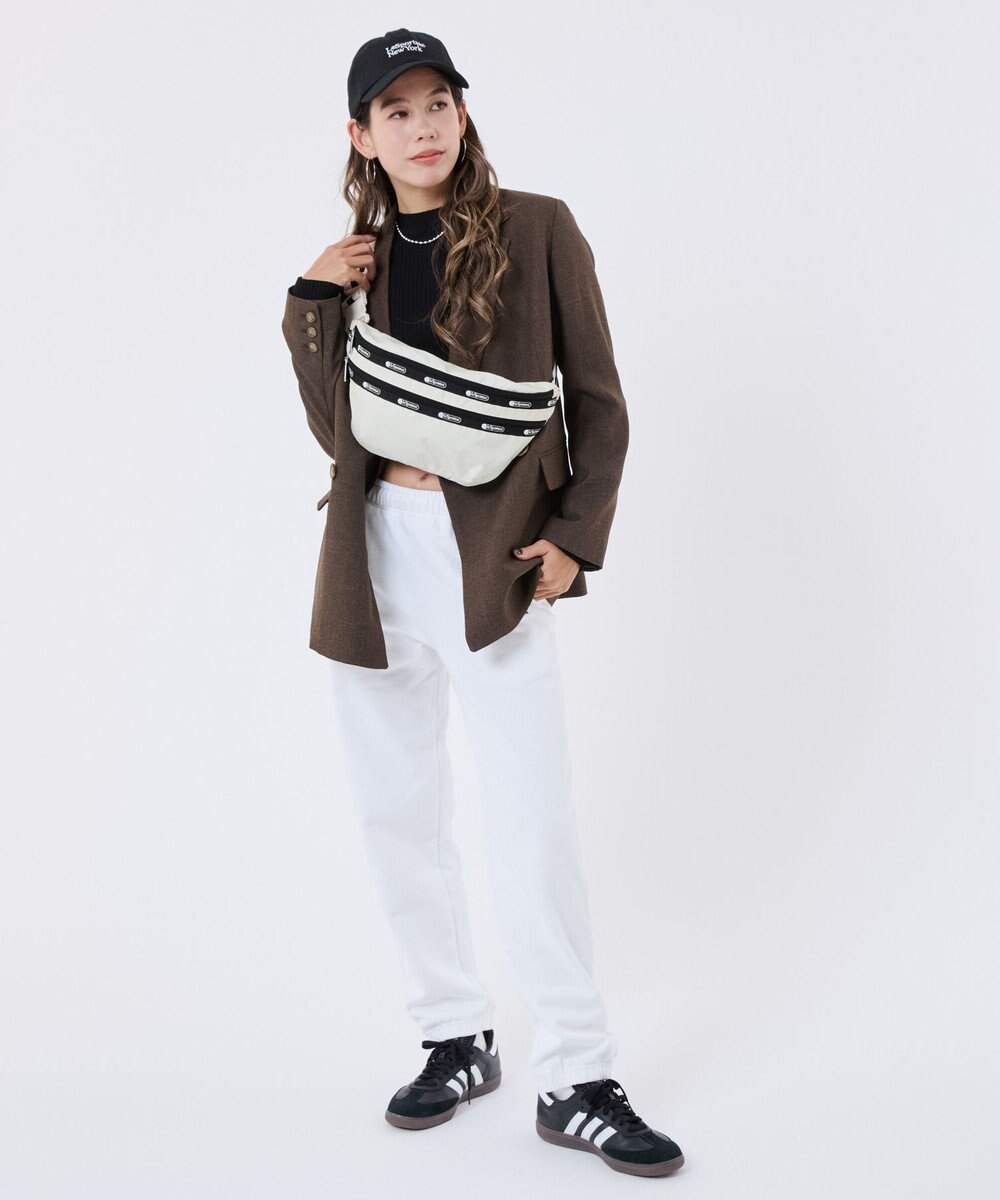 LeSportsac HERITAGE BELT BAG/スペクテイターサンドバー/ブラック 