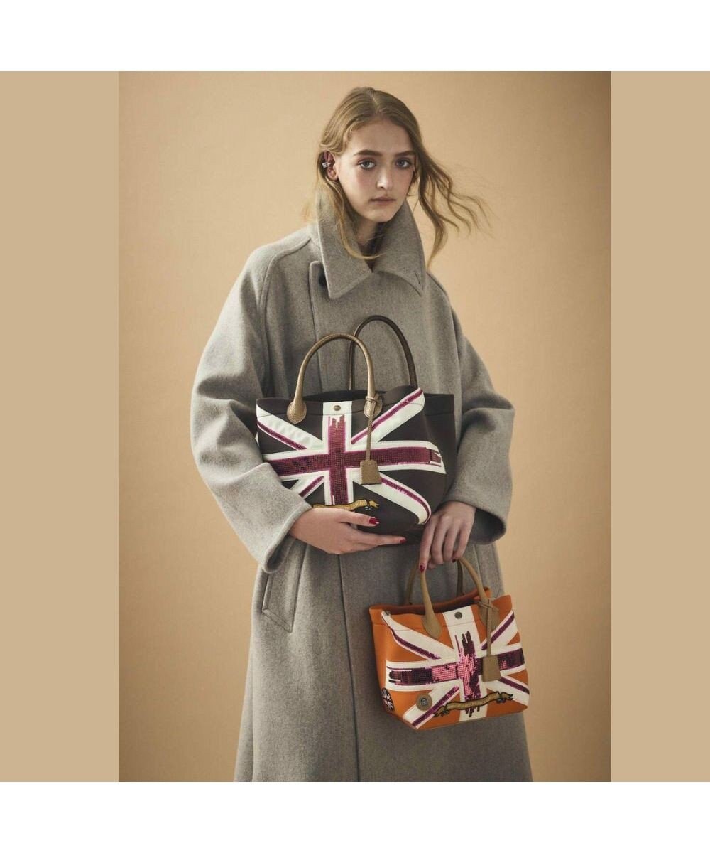 A.D.M.J. 【魔法の様に軽い】マジックライト/ユニオンジャックキューブトート21cm(Dカン+) 