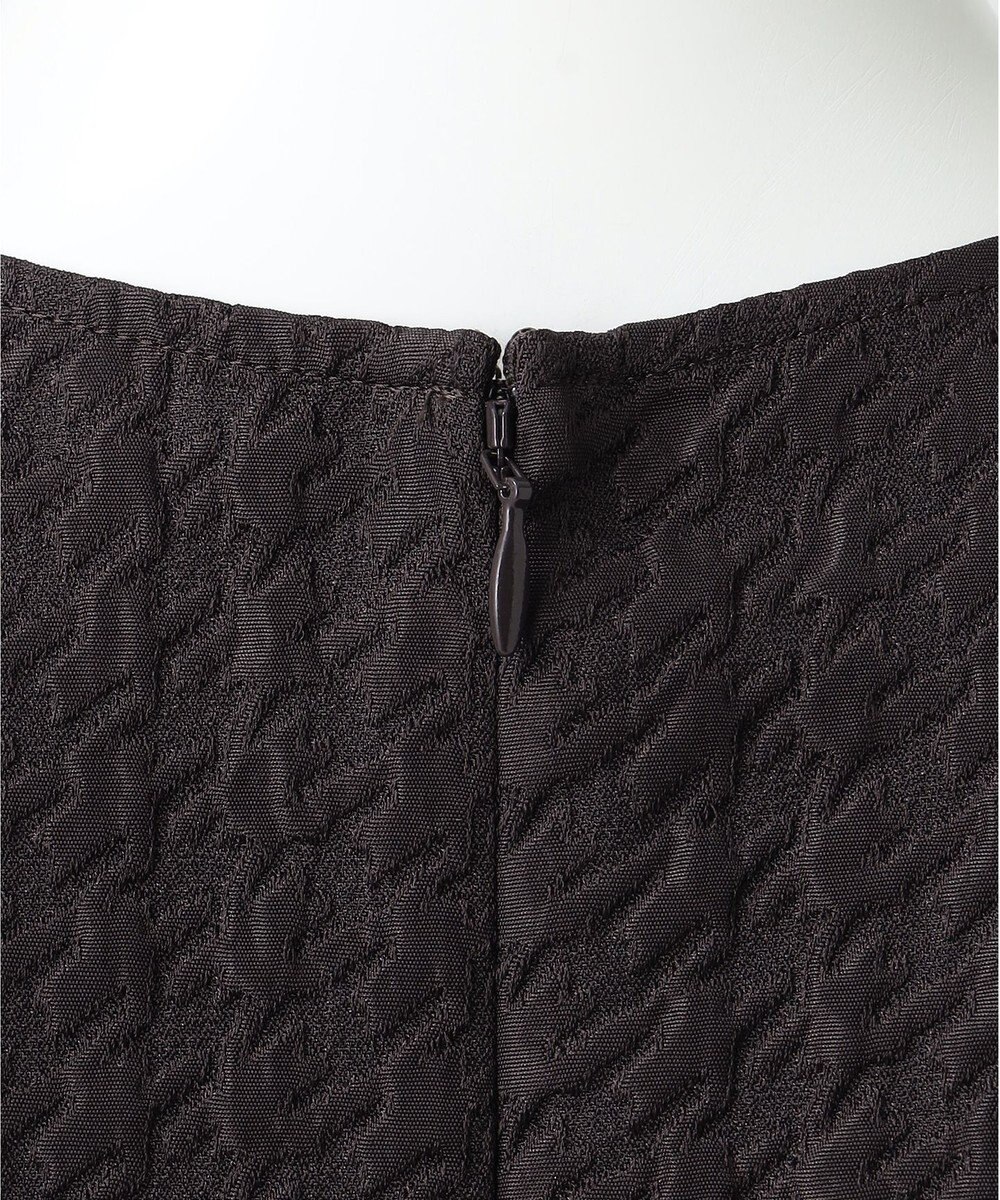 23区 L 【R(アール)】ハウンドトゥースジャカード ペプラムブラウス 