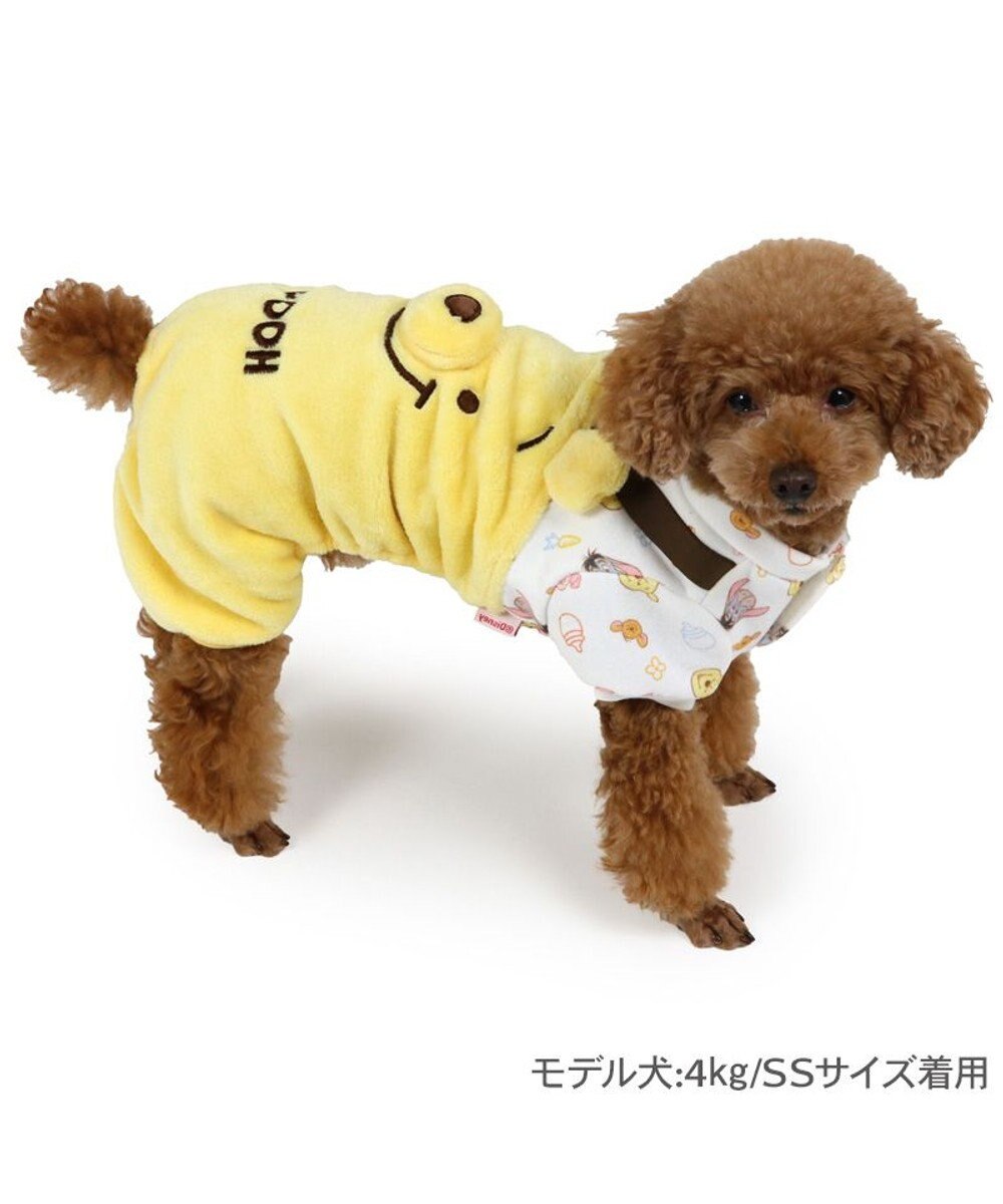 PET PARADISE ディズニー くまのプーさん ふわふわぬいぐるみ ロンパース 小型犬 
