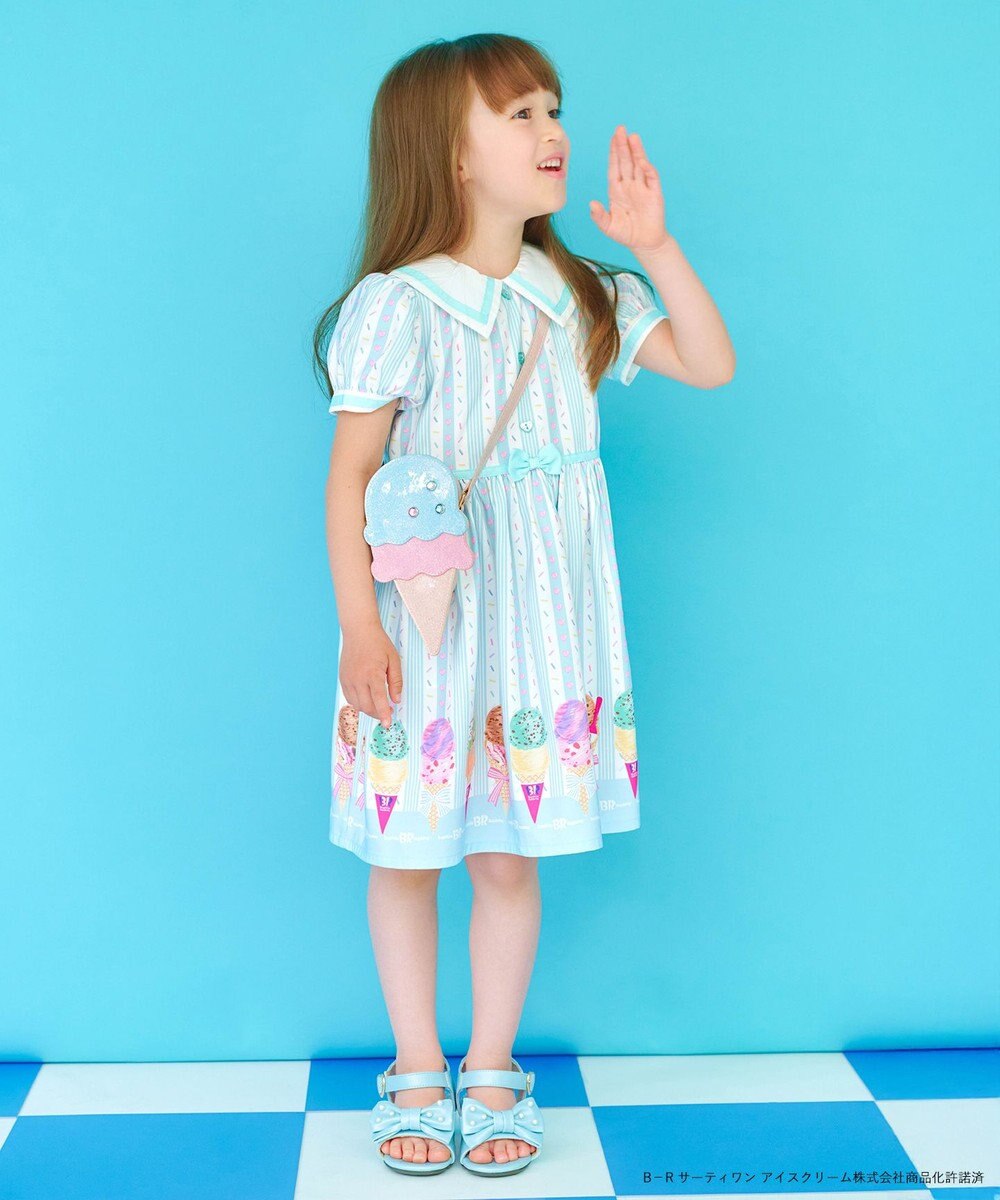 ANY KIDS 【any FAM×サーティワン アイスクリーム】ストライプ ワンピース 