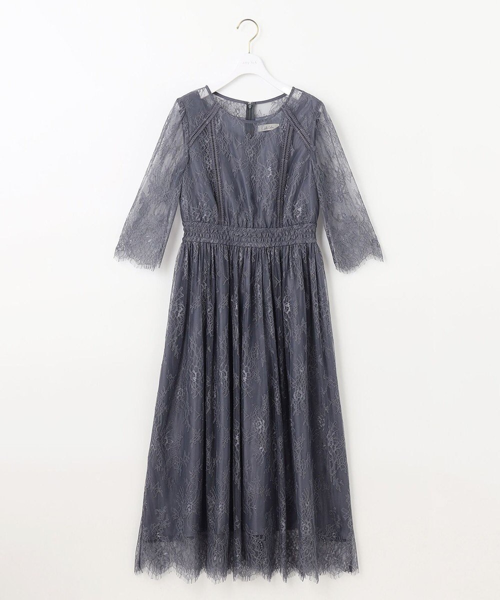 ANY SIS 【洗える】パネルレース ドレス 