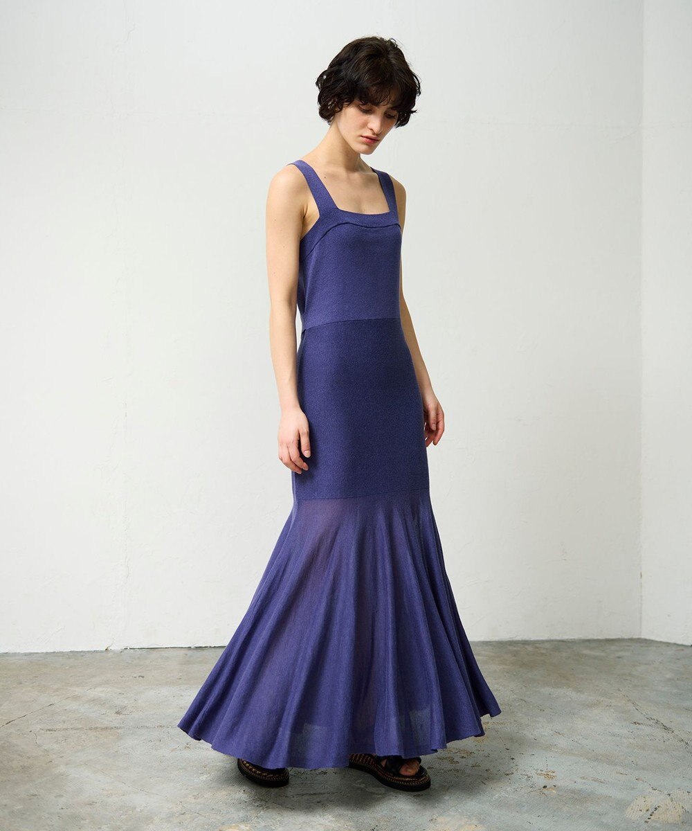 GRACE CONTINENTAL ニットキャミワンピース 