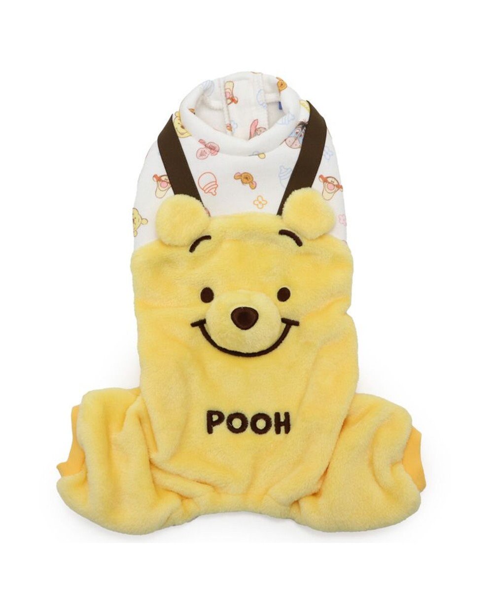 PET PARADISE ディズニー くまのプーさん ふわふわぬいぐるみ ロンパース 小型犬 