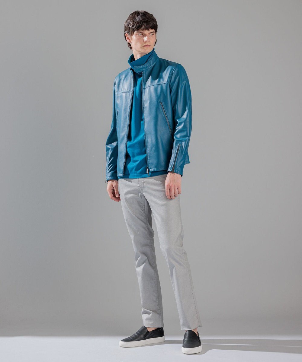 JOSEPH HOMME スビンソフトジャージー　タートルネックカットソー 