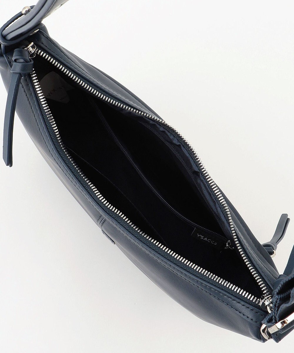 Y'SACCS イタリアンシープ　マルチポーチ付き　ホーボーバッグ 