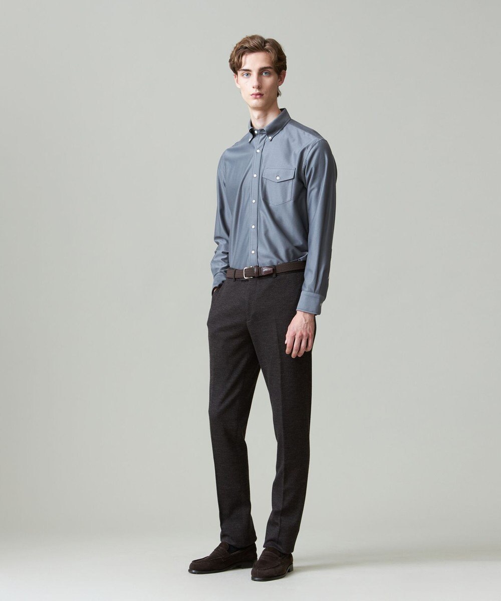 J.PRESS MEN KANEMASA KNITTING デニムジャージ シャツ 