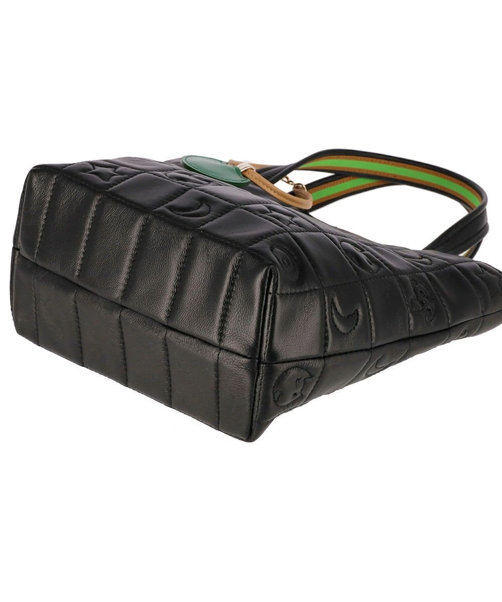 tsumori chisato CARRY ネコキルティング ハンドバッグ ミニバッグ 