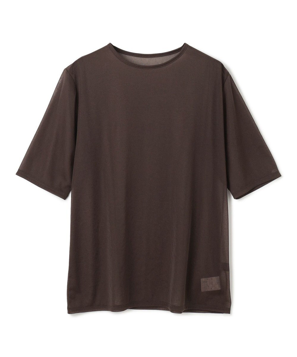 uncrave トリコットシフォン ハーフスリーブカットソー 