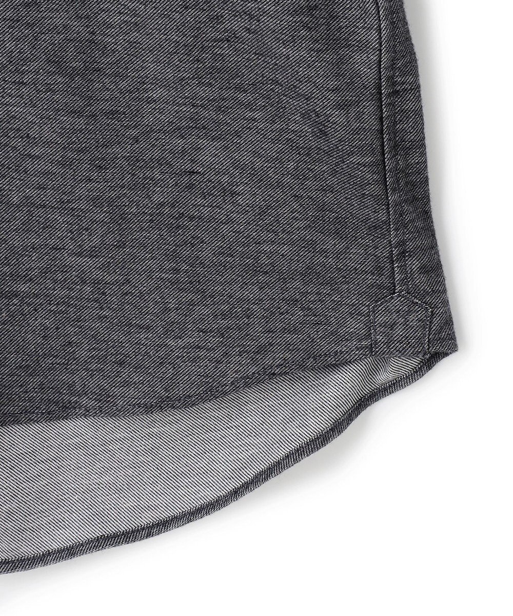 JOSEPH HOMME ツイルネルジャージー　ウイングカラーシャツ 