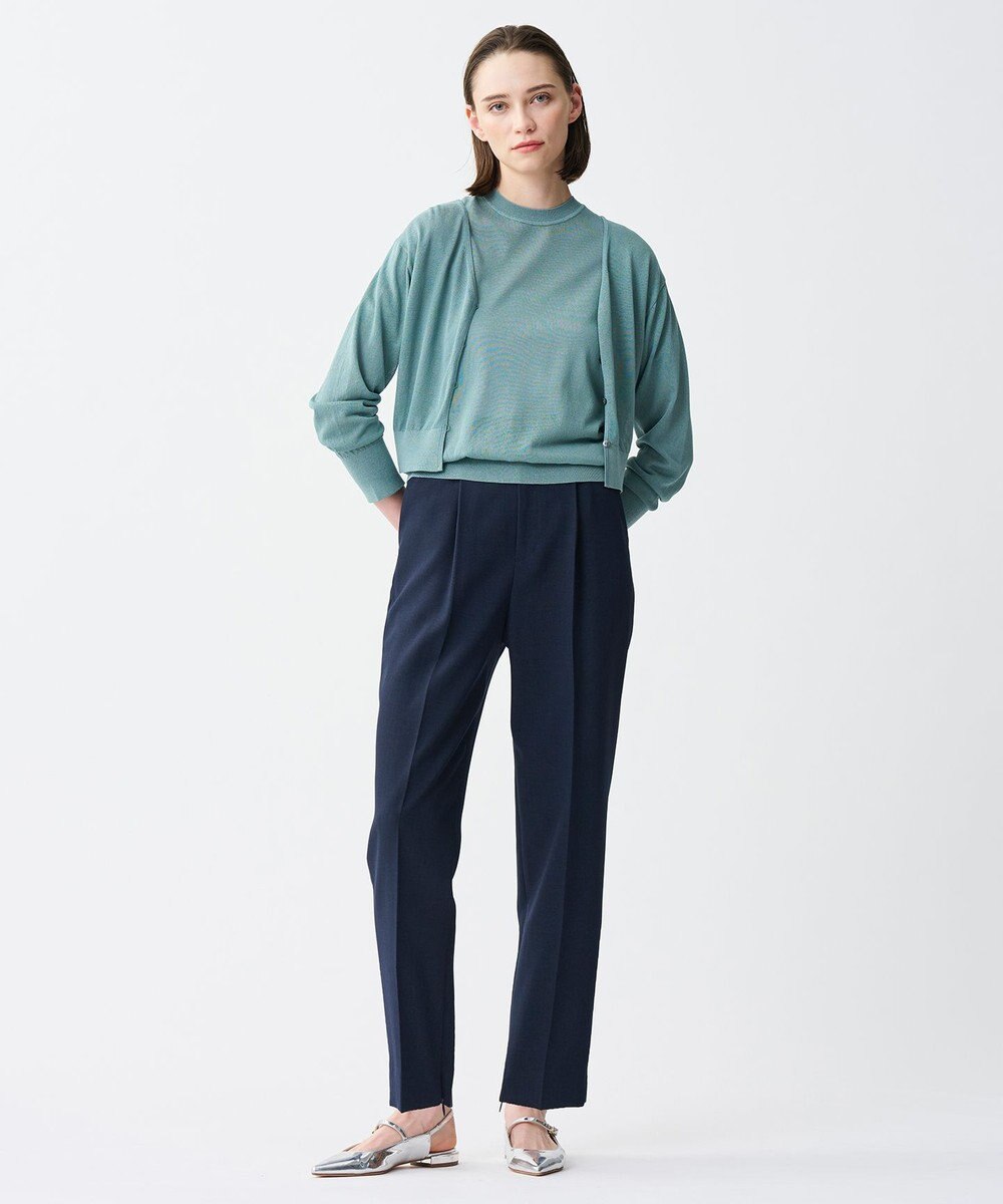 uncrave 【UVカット・接触冷感・洗濯機洗い可】ウォッシャブルドライサップ テーパードパンツ 