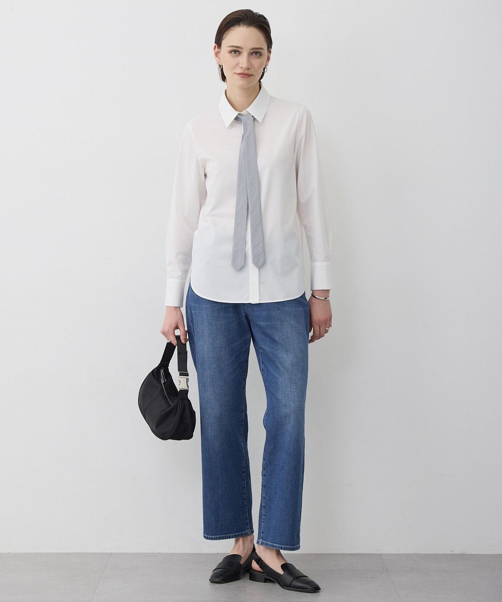 ICB 【先行予約】 ライトストレッチデニム ストレートパンツ 