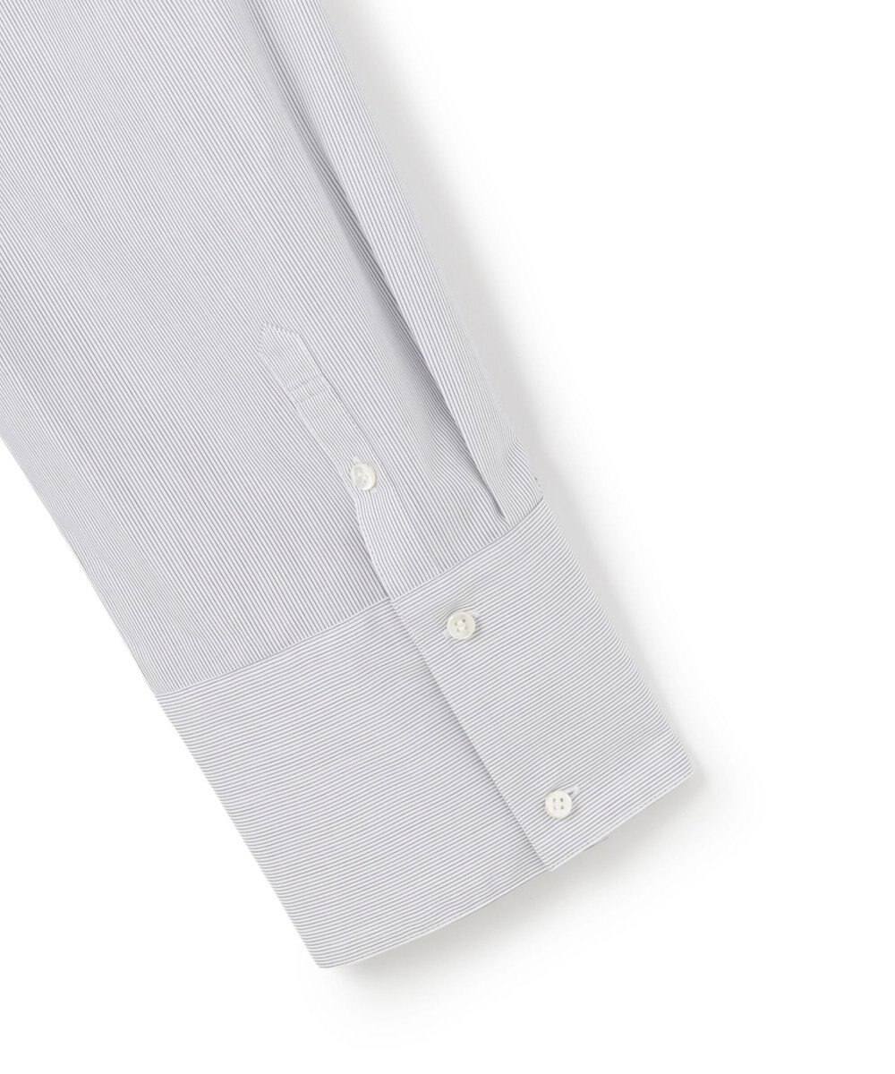 uncrave コットンクロスストライプ BIGシャツ 