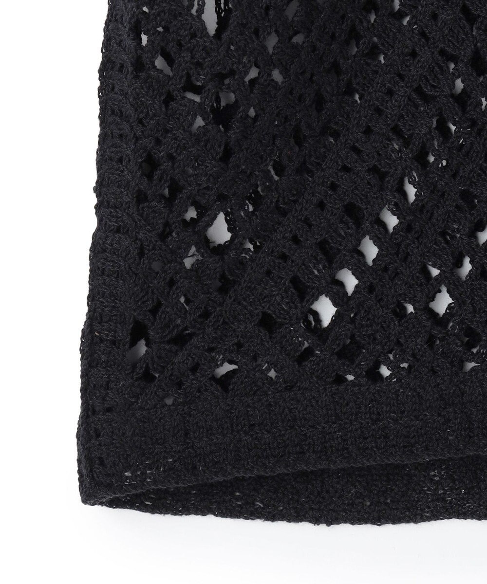 23区 【先行予約】エンブロイダリーレース ポロ ニット 