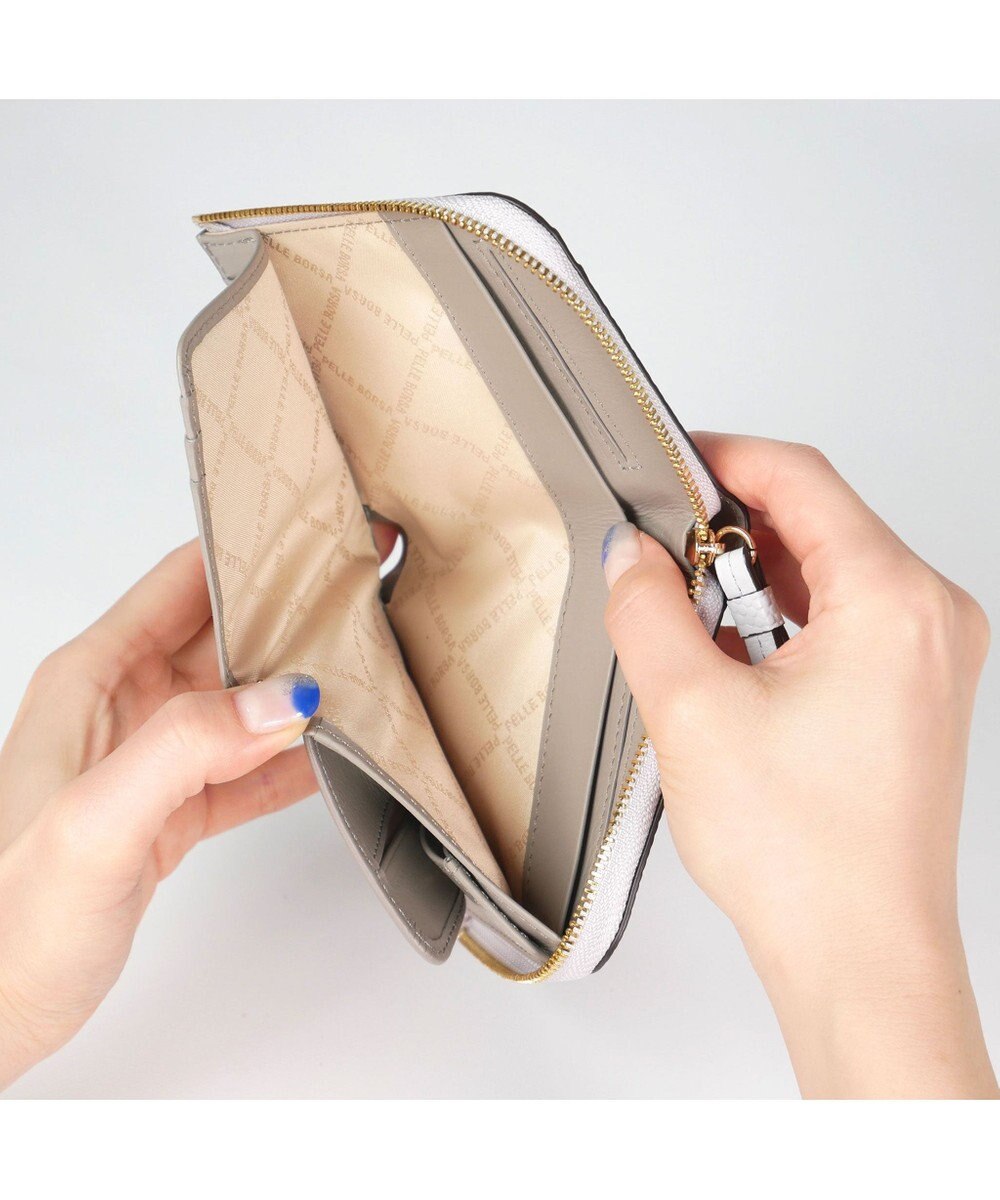 PELLE BORSA L字ファスナーミニ財布 Fine Goods フィーネグッズ 5444 