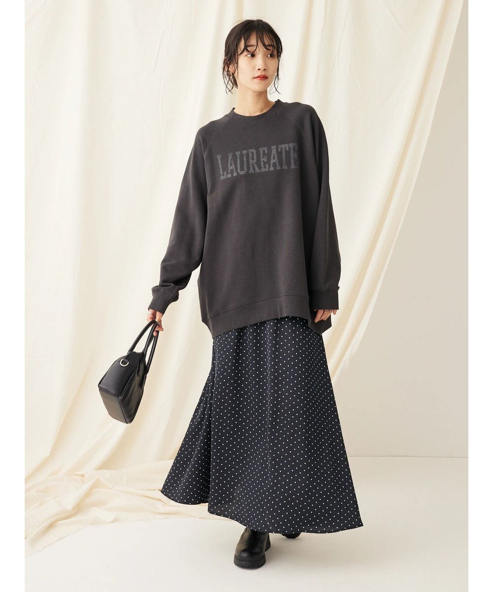 CRAFT STANDARD BOUTIQUE プリント裏毛ビッグプルオーバー 