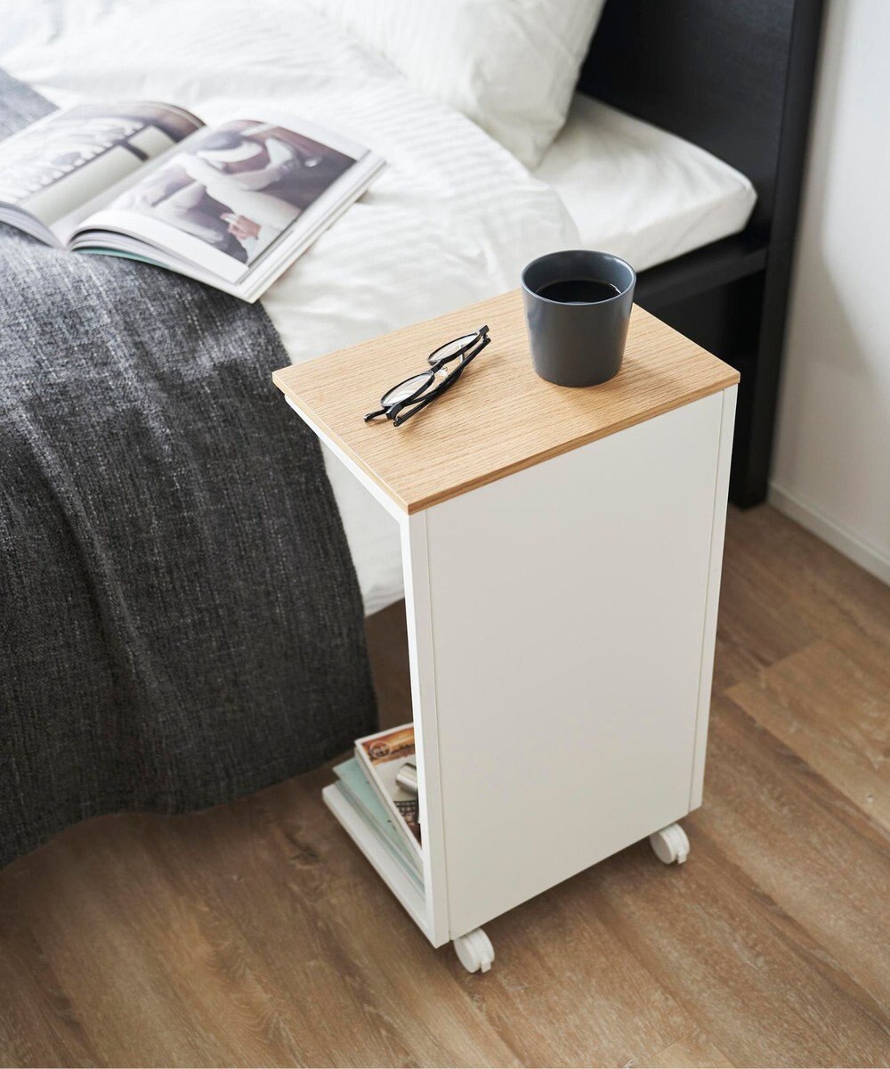 tower キャスター付き 目隠し布団乾燥機スタンド タワー ホワイト 