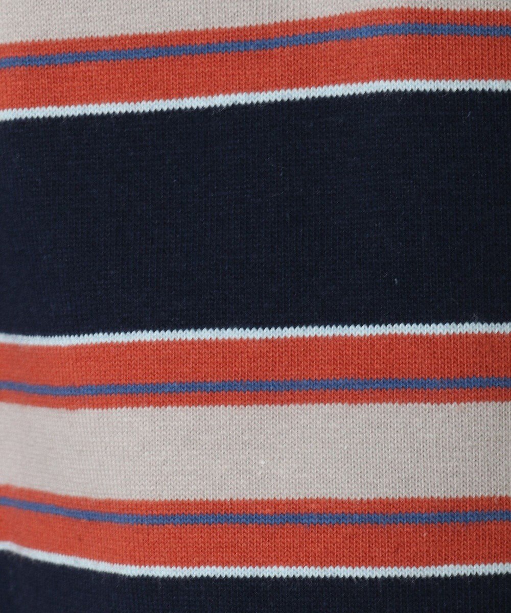 Green Parks エムブレム刺繍ショートボーダーカットソー 