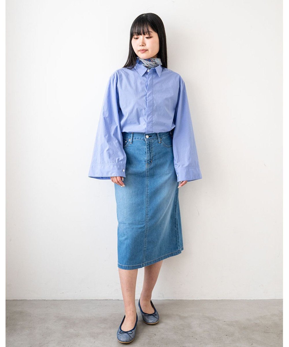 caqu FS 3/4丈 デニムスカートⅡ 