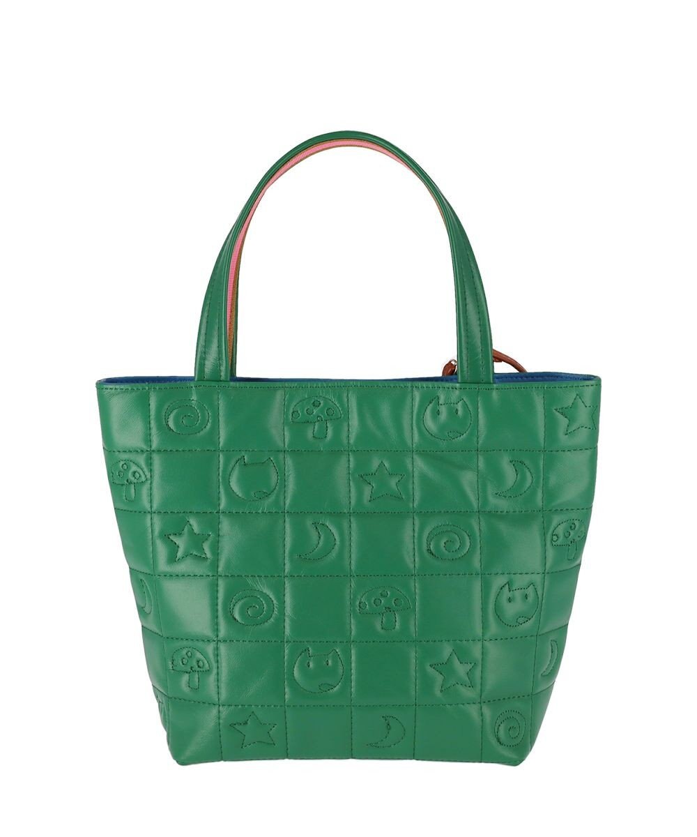 tsumori chisato CARRY ネコキルティング ハンドバッグ ミニバッグ 