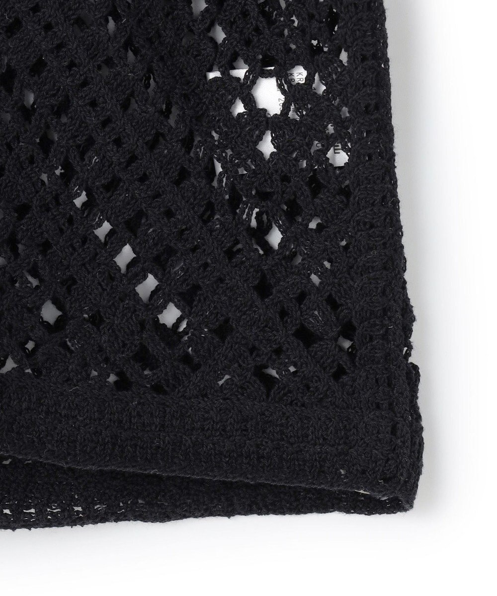 23区 【先行予約】エンブロイダリーレース ポロ ニット 