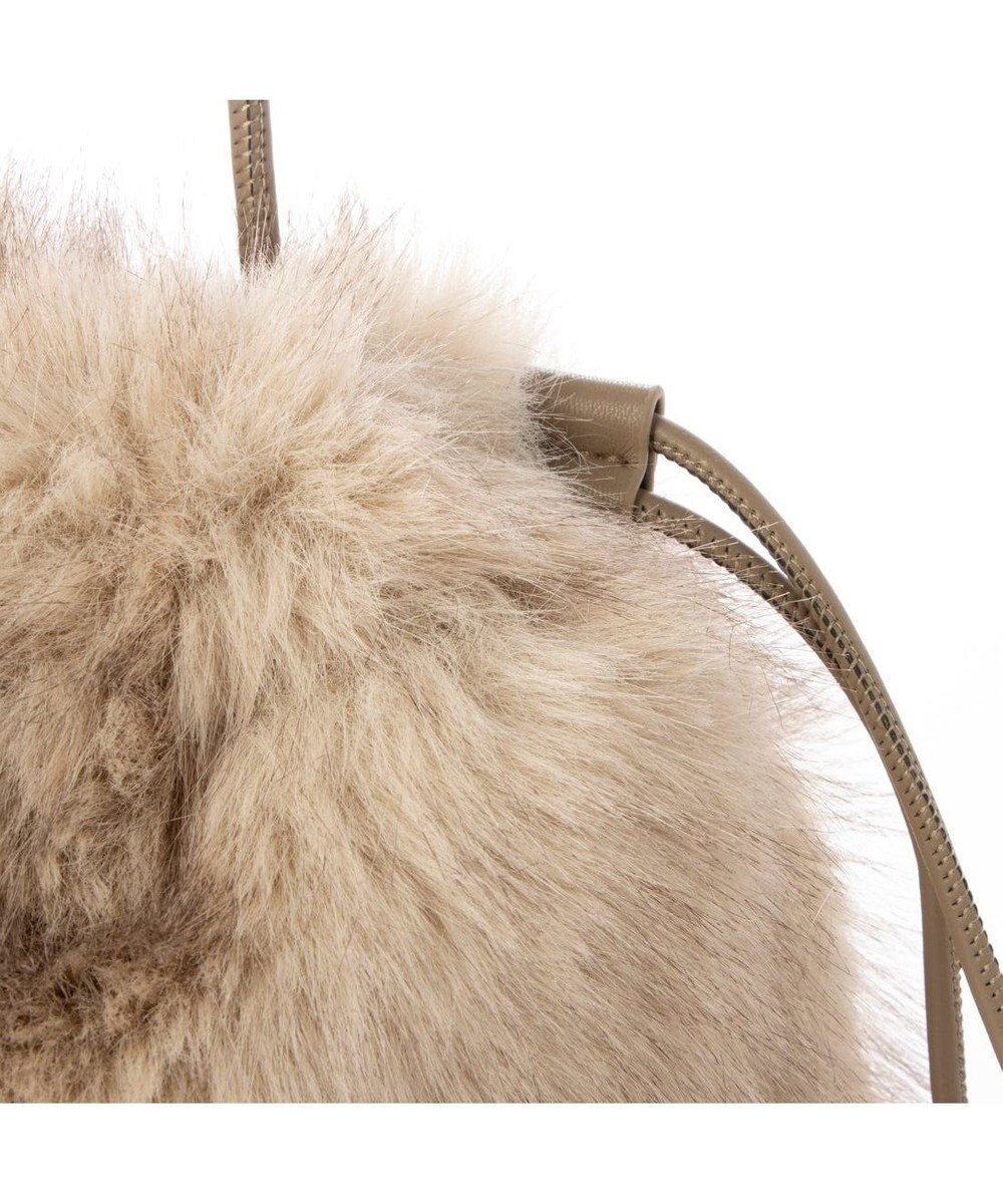 UNBILLION カシュカシュ cachecache / エコファーシンプル巾着ショルダーバッグ 