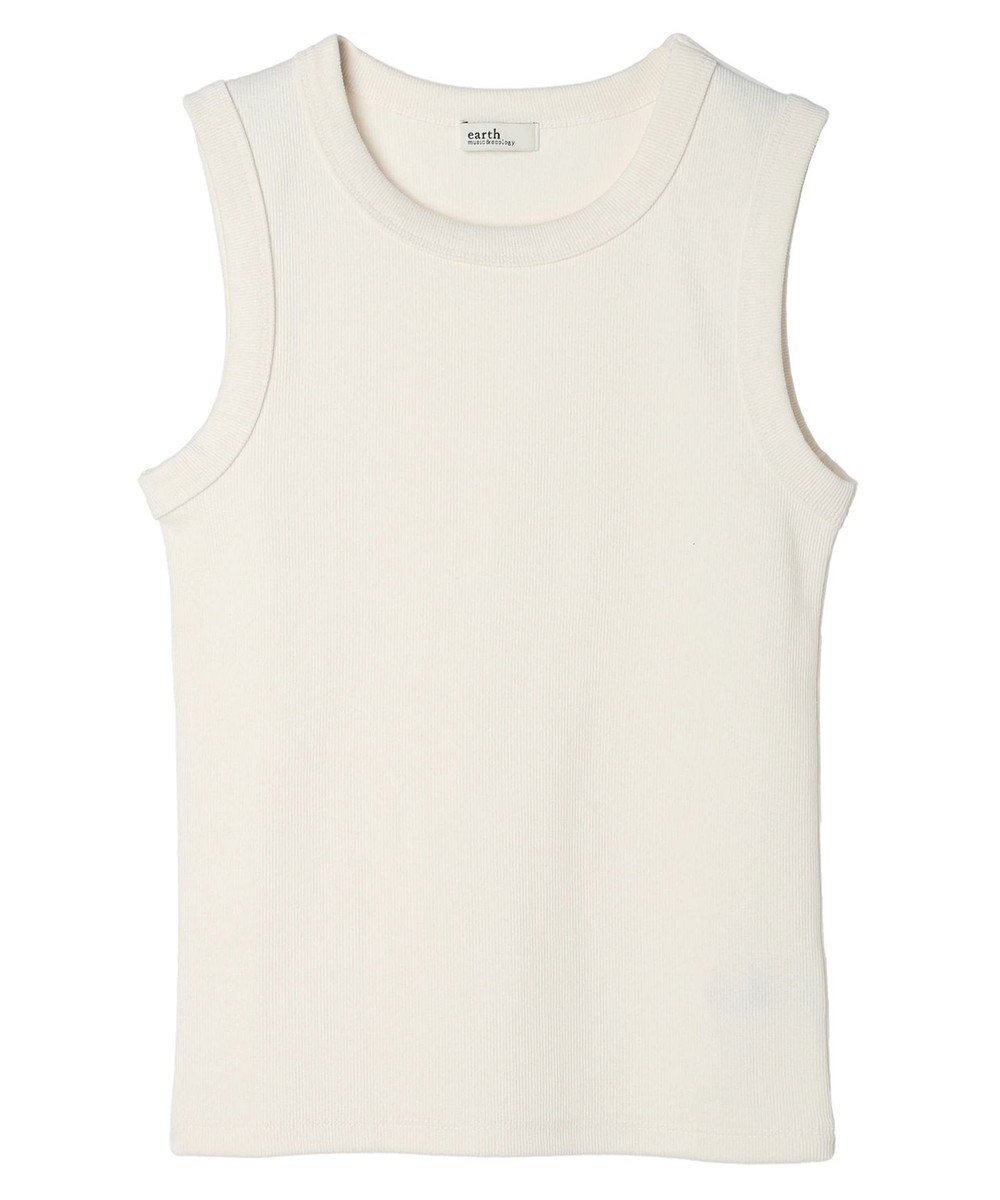 earth music&ecology リブタンクトップ 