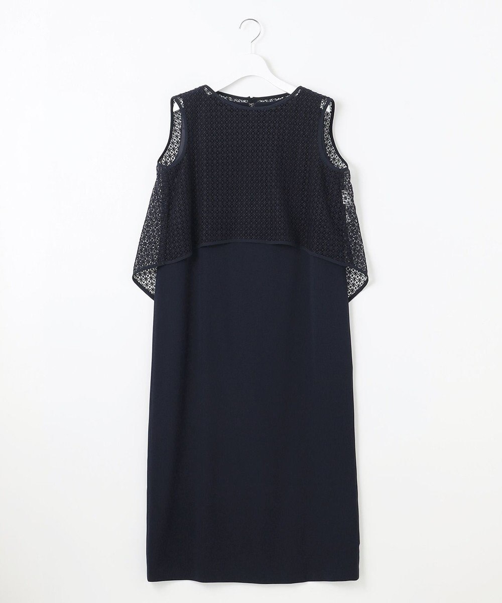 23区 【APPLAUDIR】クリスタルフラワーコンビ ドレス 