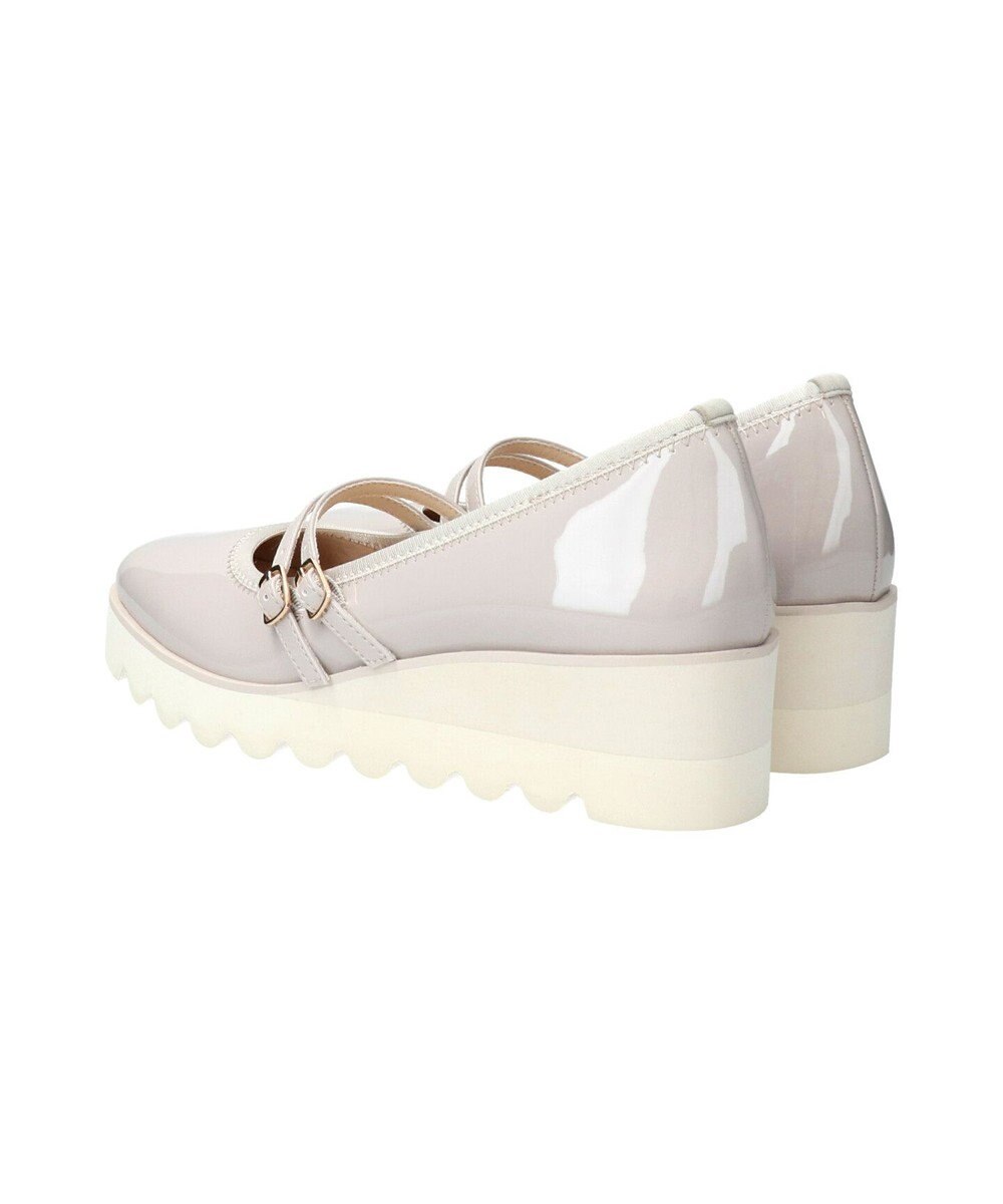 Bridget Birkin 【Round About】厚底ダブルストラップパンプス 