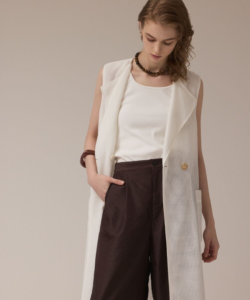 GRACE CONTINENTAL カラミロングジレ 