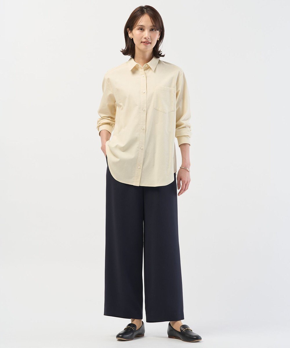 J.PRESS LADIES スプリングシャツコール コーデュロイ シャツ 