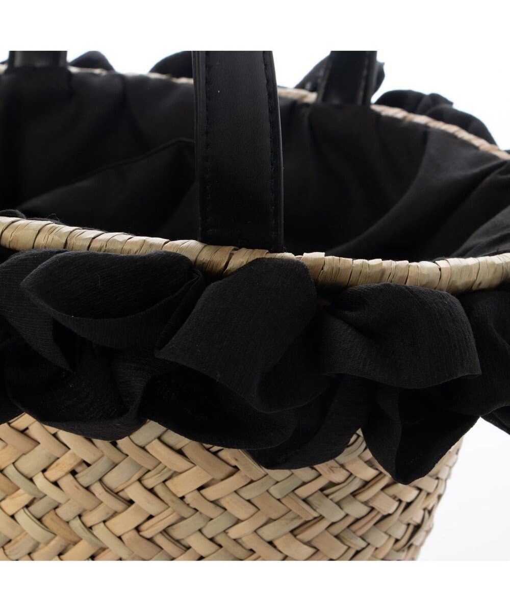 UNBILLION カシュカシュ cachecache / フリルカゴバッグ 