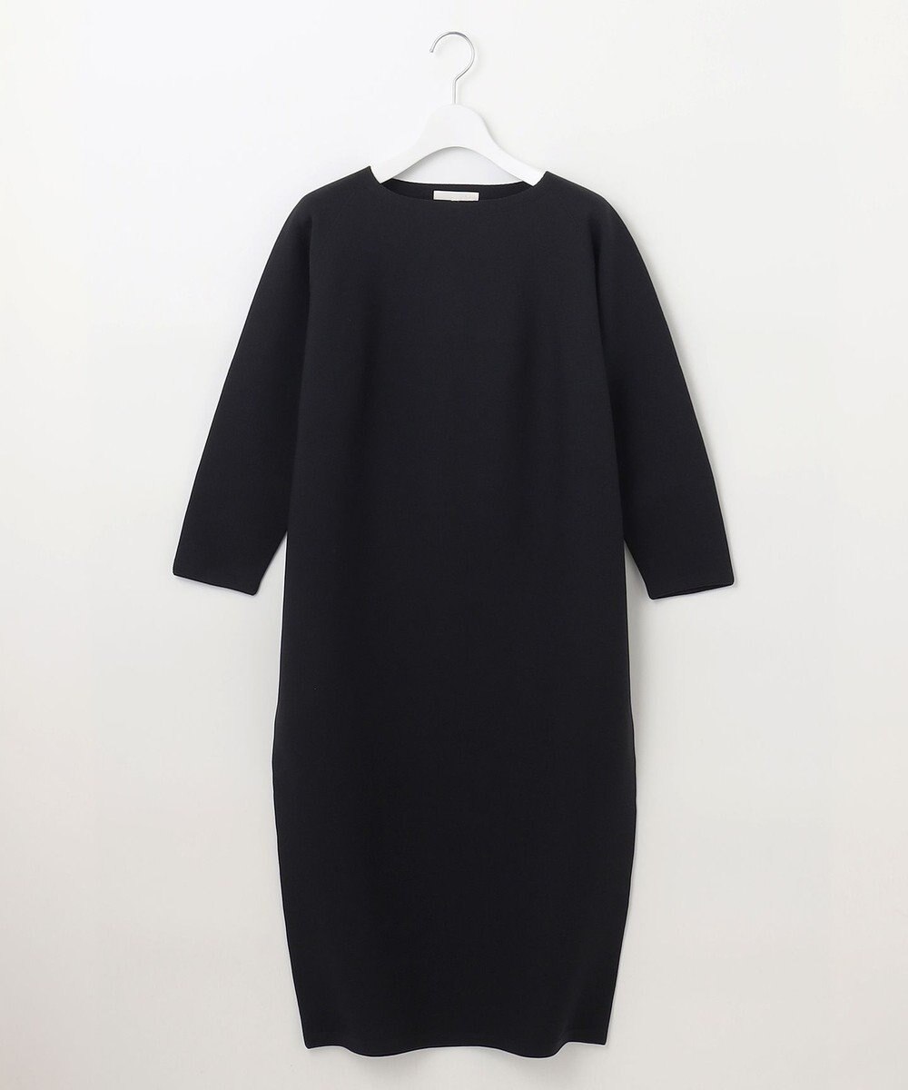 自由区 S 【洗える】ポリエステルホールガーメントニット ワンピース 