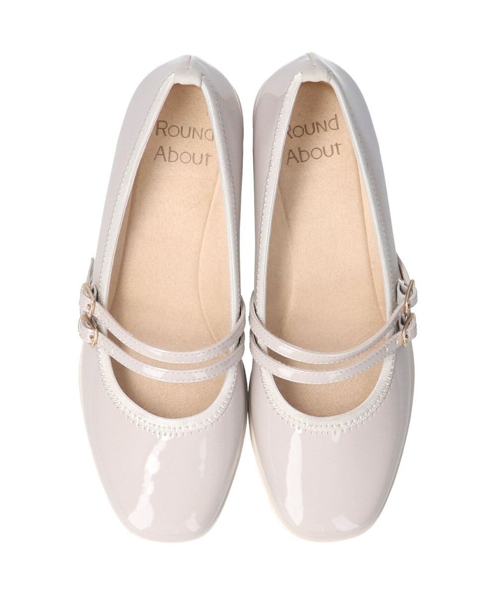 Bridget Birkin 【Round About】厚底ダブルストラップパンプス 