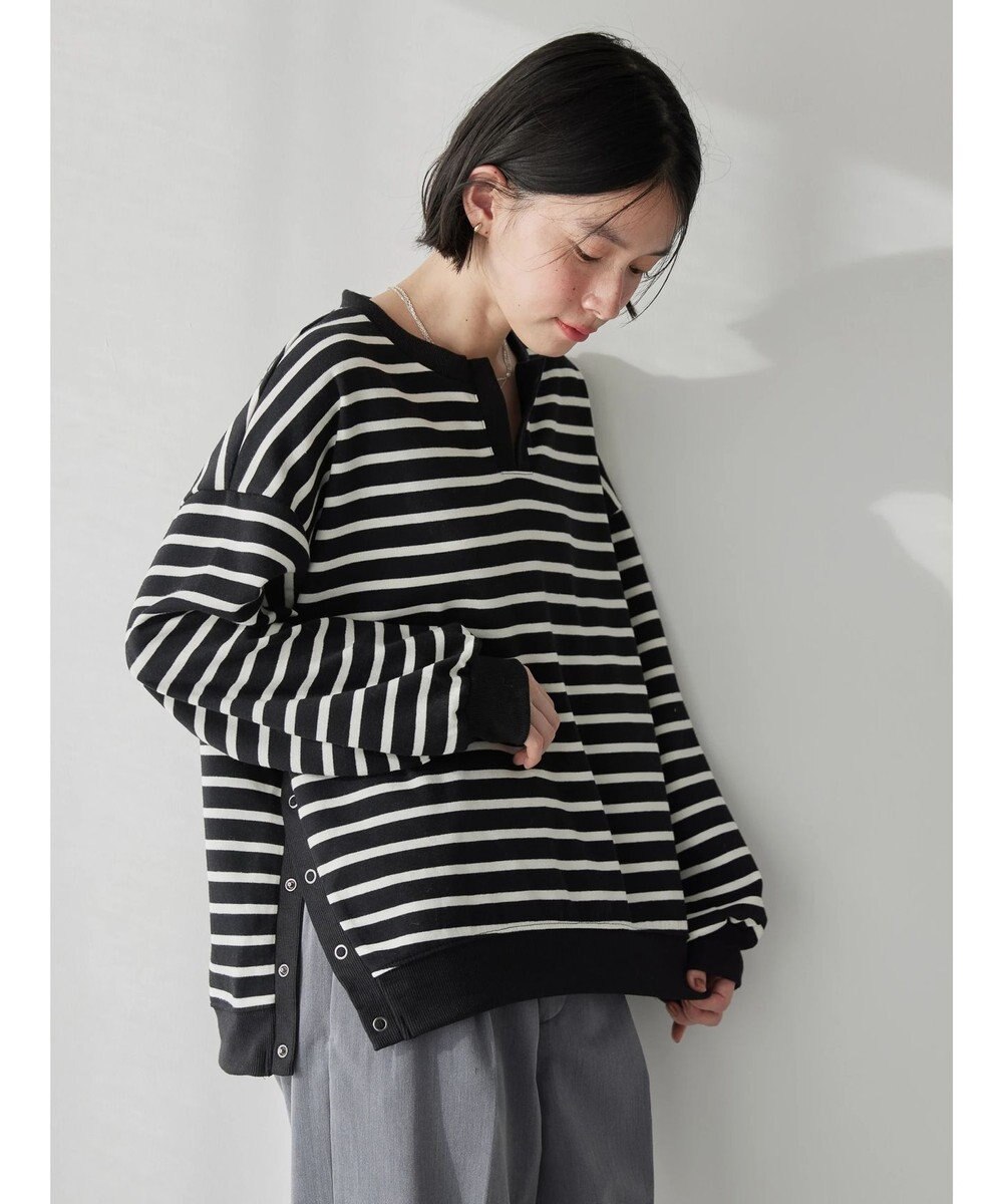 AMERICAN HOLIC カフタンサイドボタンポンチプルオーバー 