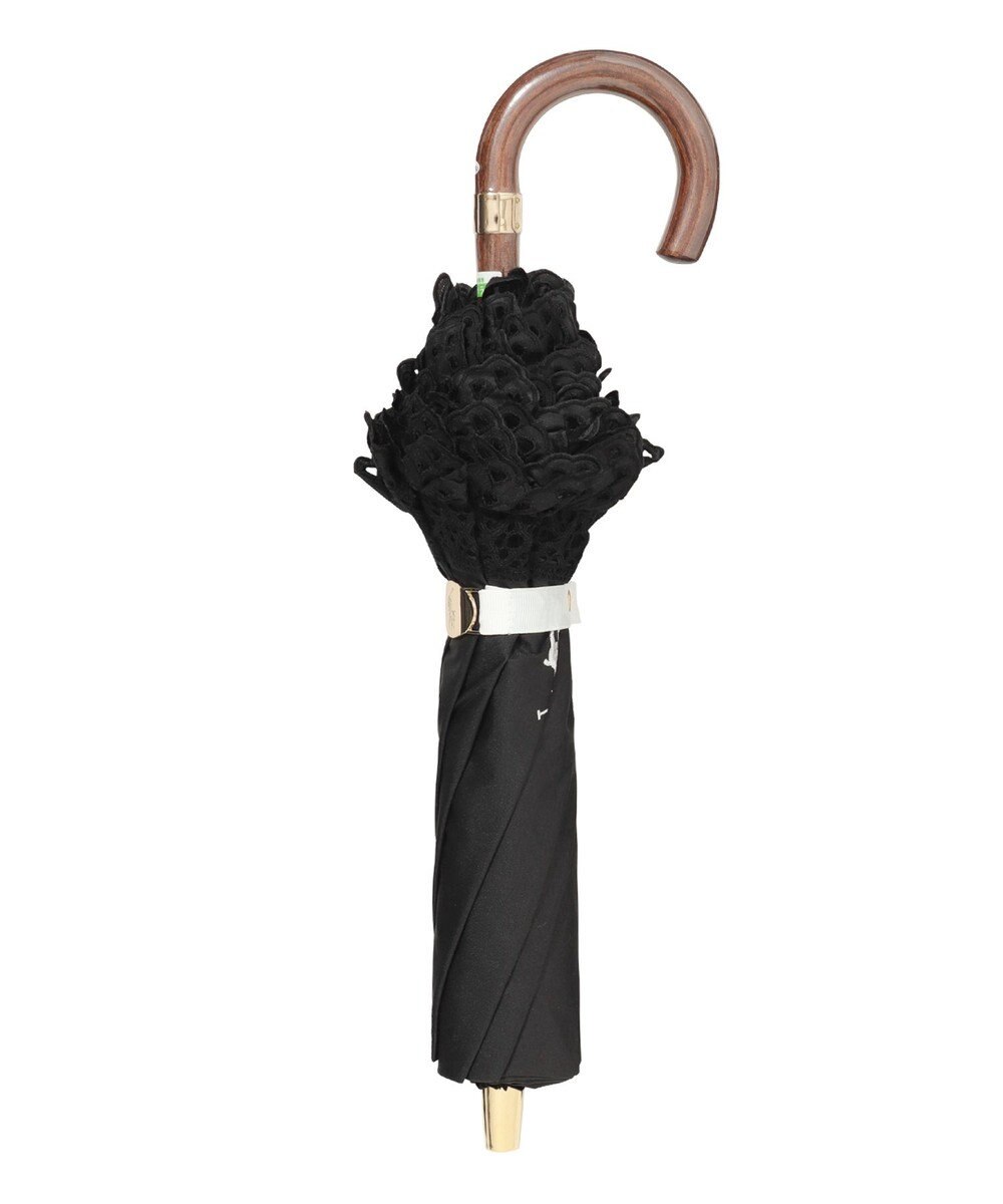 MOONBAT 【遮光/晴雨兼用日傘】POLO RALPH LAUREN（ポロラルフローレン） 折りたたみ日傘 エンブフリル 遮熱 UV 