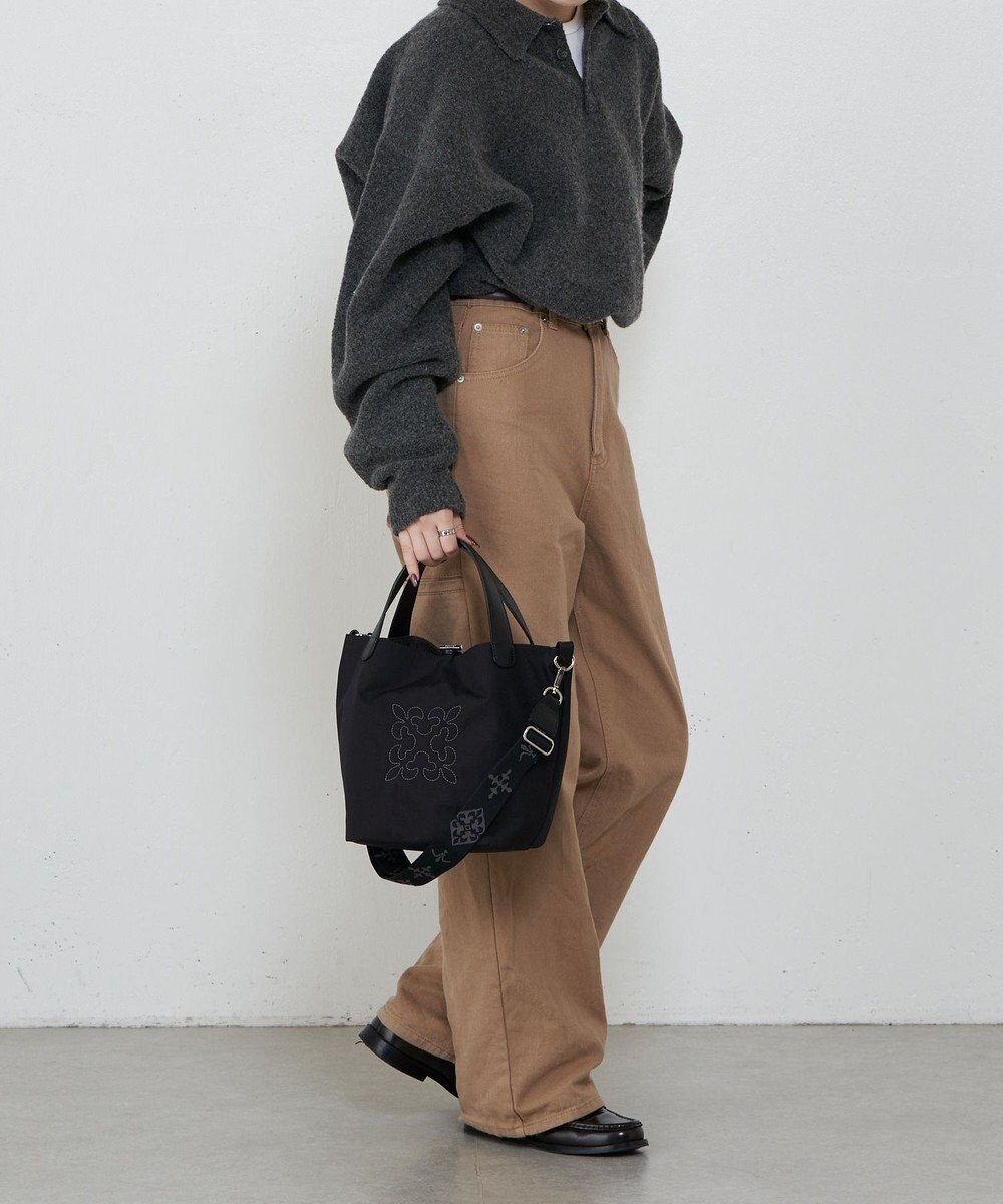 russet 《WEB限定》コーデュラナイロン2WAYミニトートバッグ(CE-1673-WEB) 