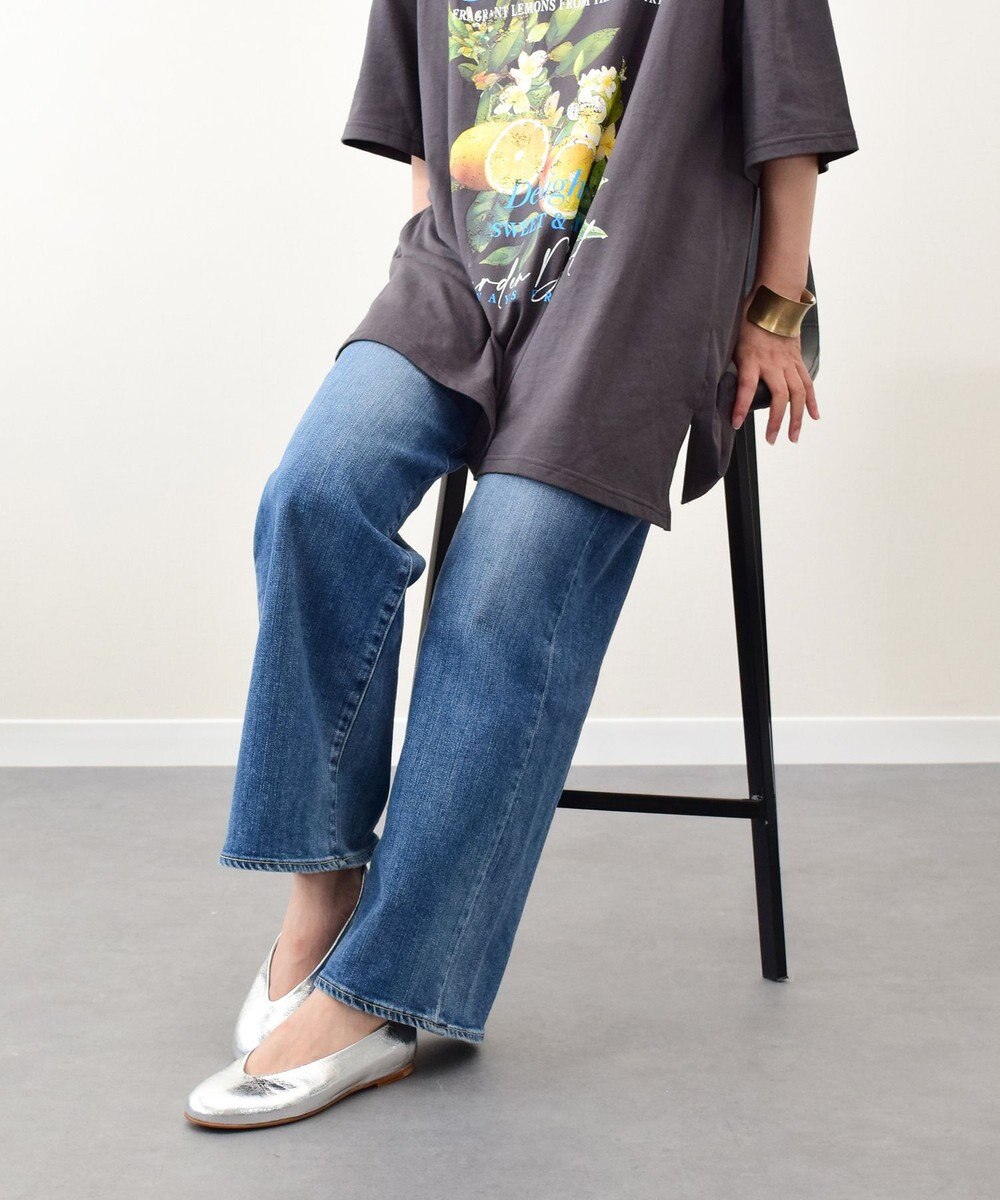 INTER-CHAUSSURES 【INTER-CHAUSSURES】ラウンドトウサケットバレエシューズ 