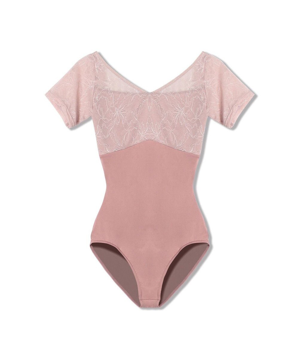 Chacott ハーフスリーブレオタード 