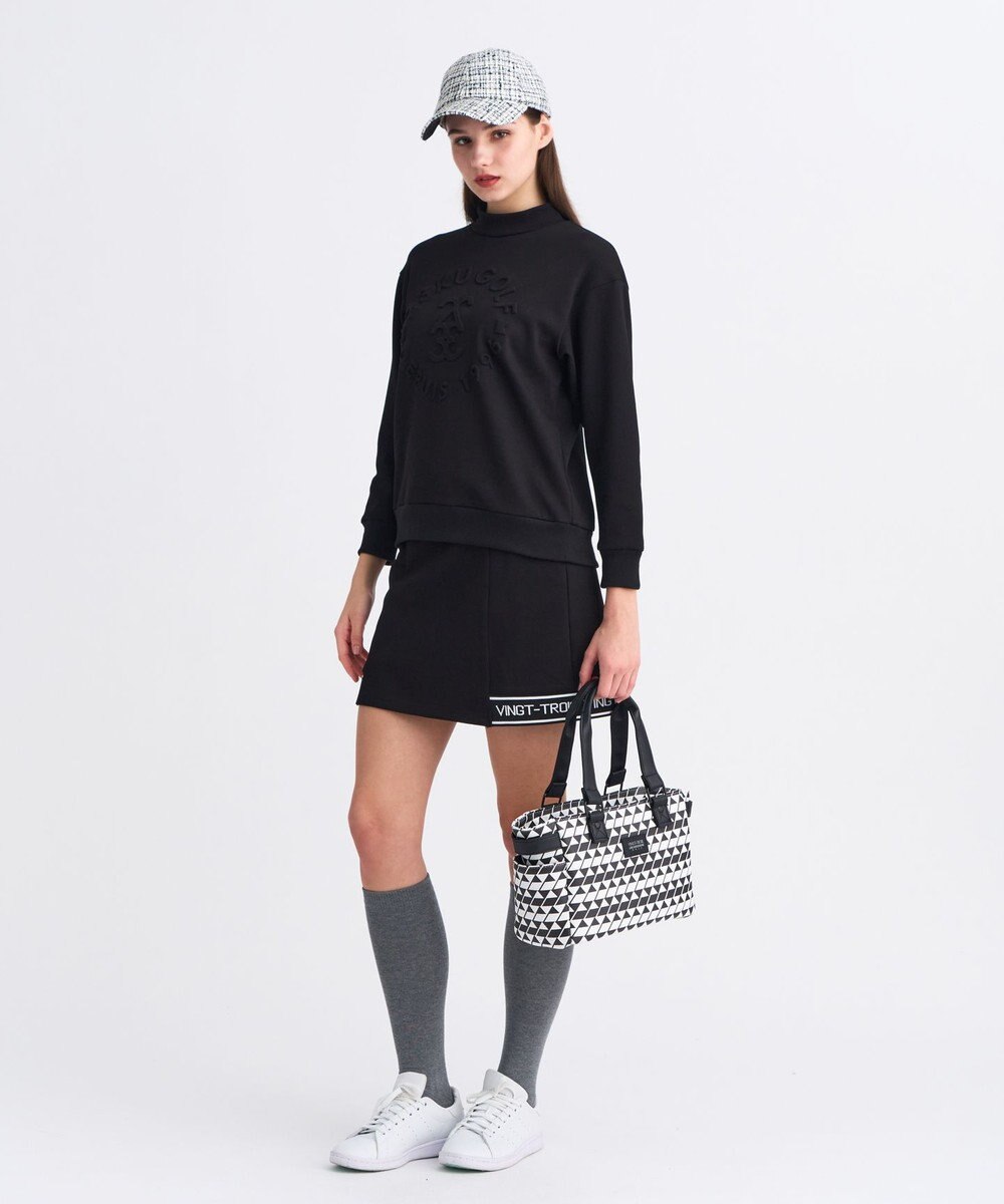 23区GOLF 【UNISEX】フラッグ総柄カートバッグ 