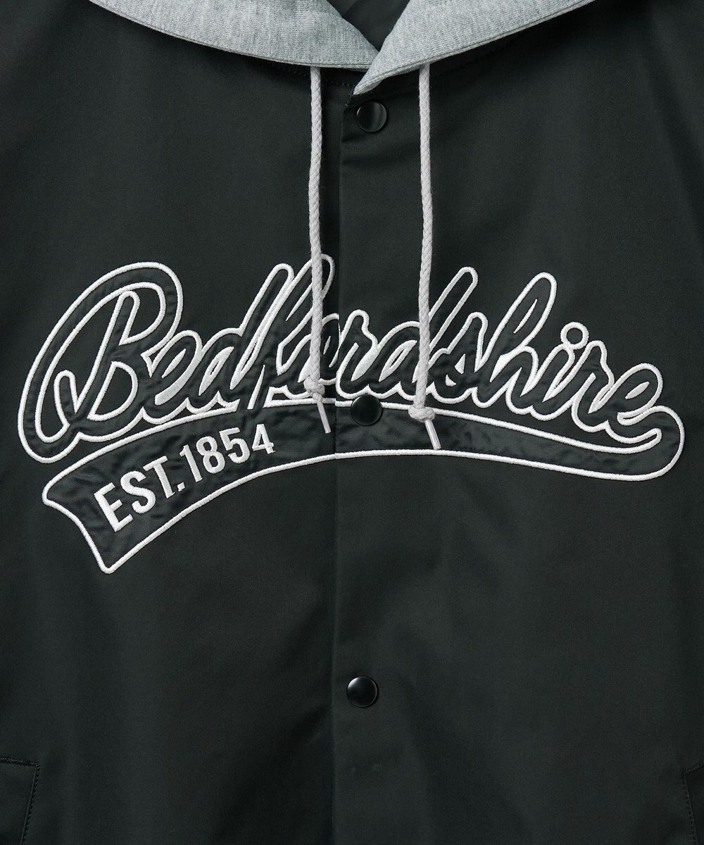 WEGO 【ユニセックス着用ITEM】フードワッペンスタジャン 