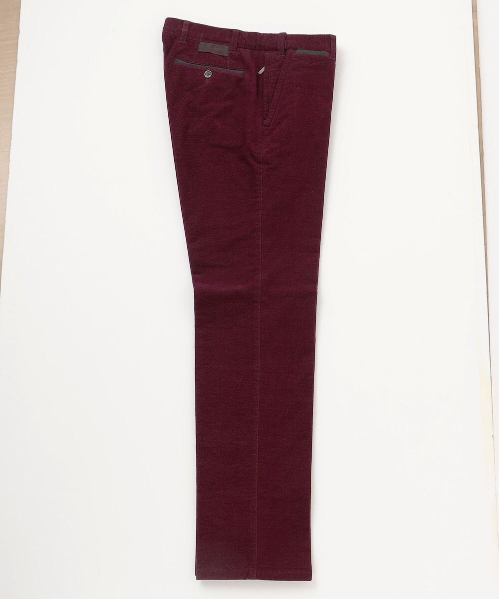 JOSEPH ABBOUD 【キングサイズ・ウエストも伸びる！/ストレッチ/暖かい/オーガニック】オーガニックカルゼストレッチ パンツ 