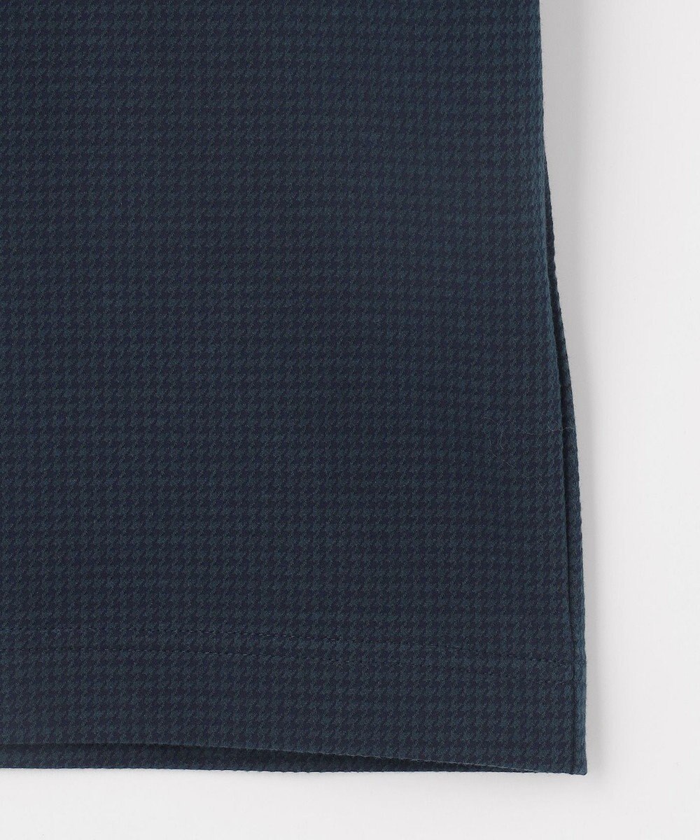 JOSEPH ABBOUD 【オーガニックコットン使用・MADE IN JAPAN】千鳥ジャカード Tシャツ 
