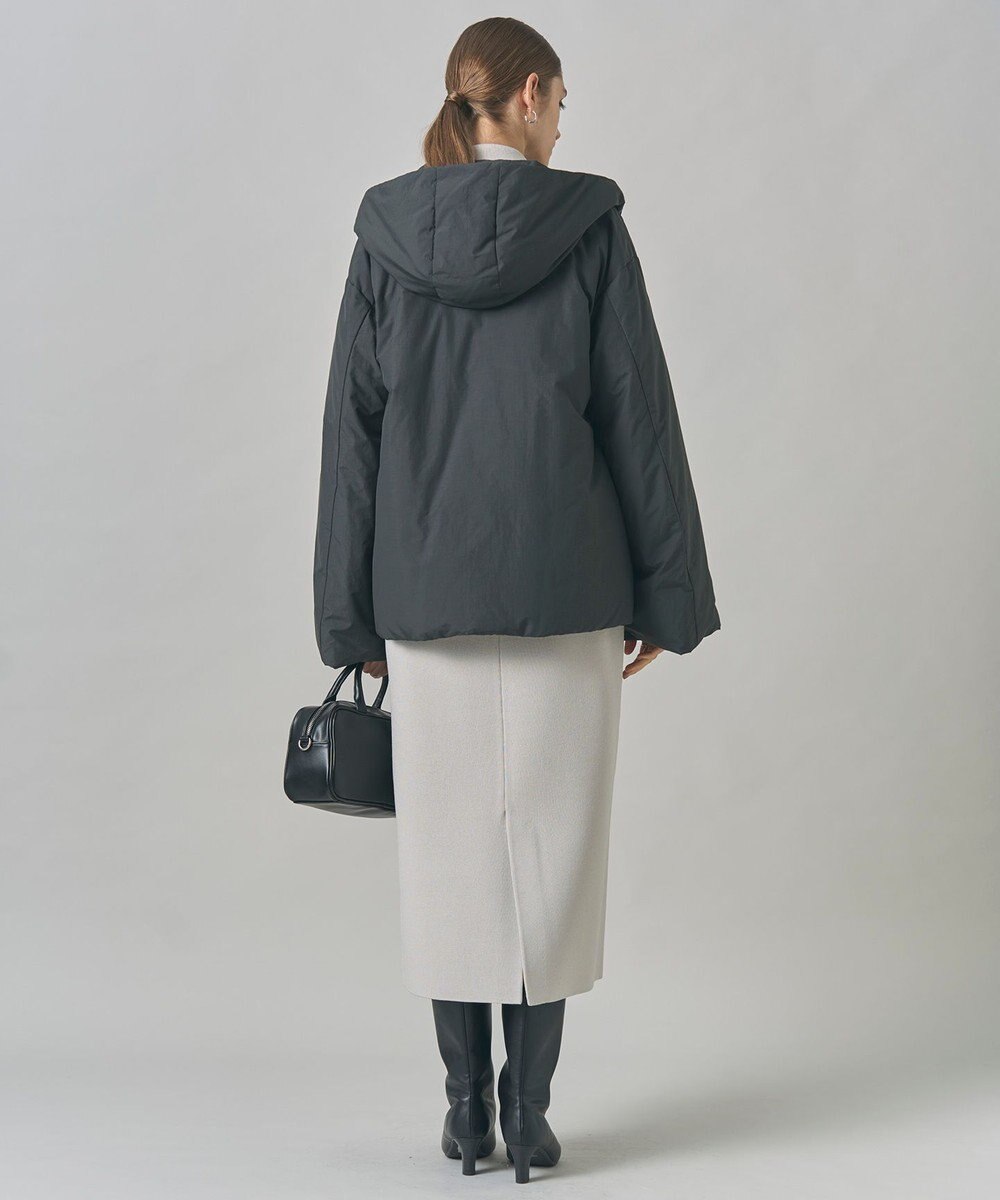 ICB 【WEB限定カラーあり・撥水加工】ADSダウン フーデットミドル丈コート 