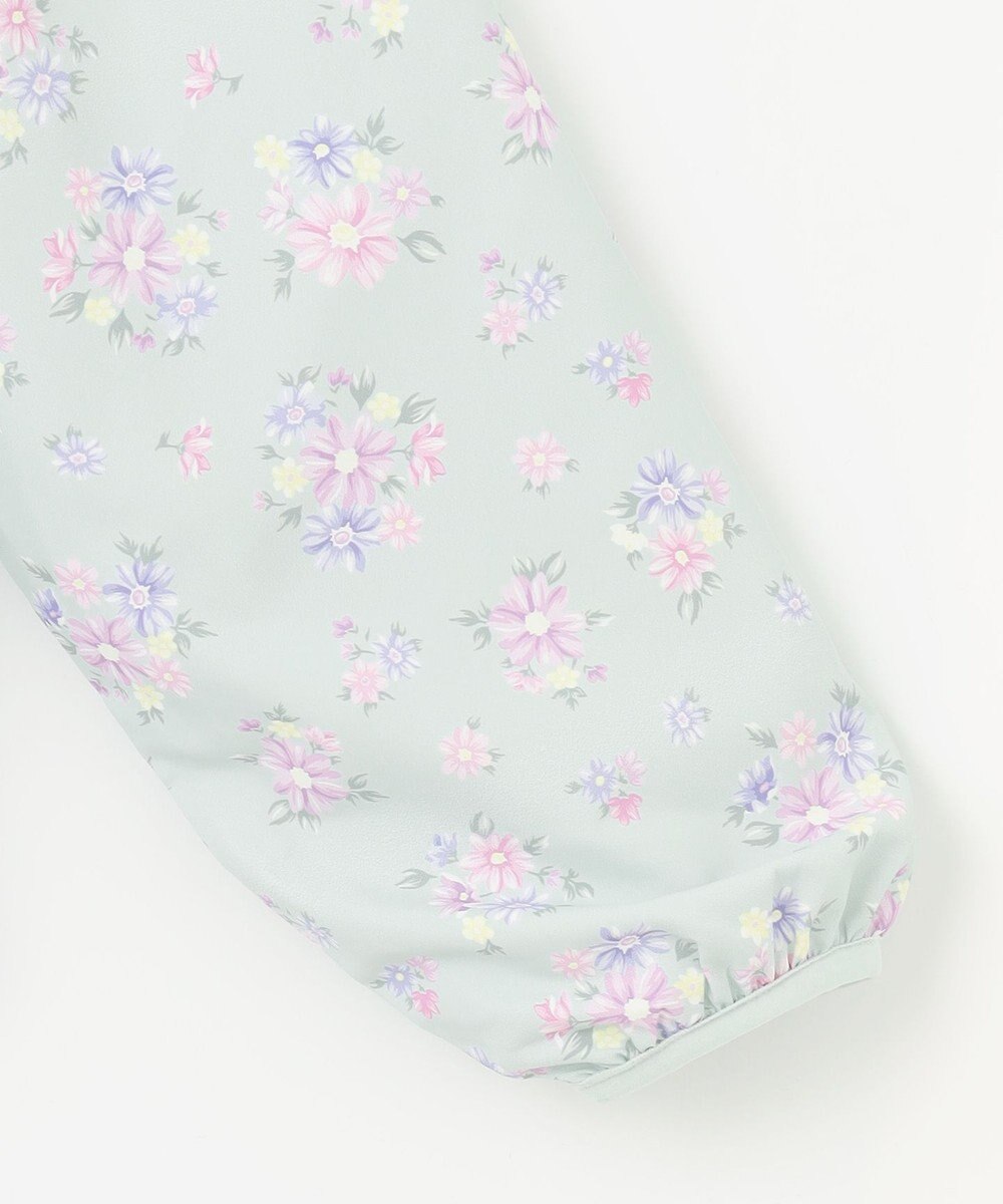 ANY KIDS 裾ペプラム 花柄 ブルゾン 