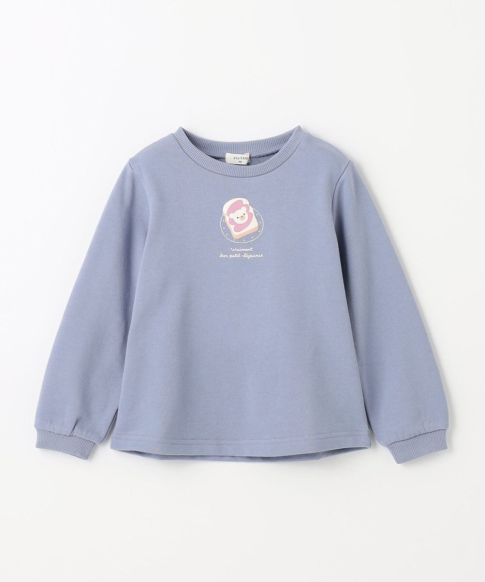 ANY KIDS 【春まで主役】アニマル発泡プリントトレーナー 