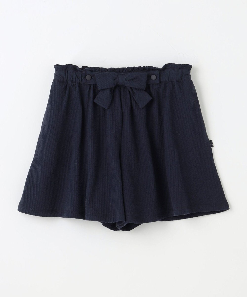 組曲 KIDS 【110-140㎝】サッカーストライプ キュロット 