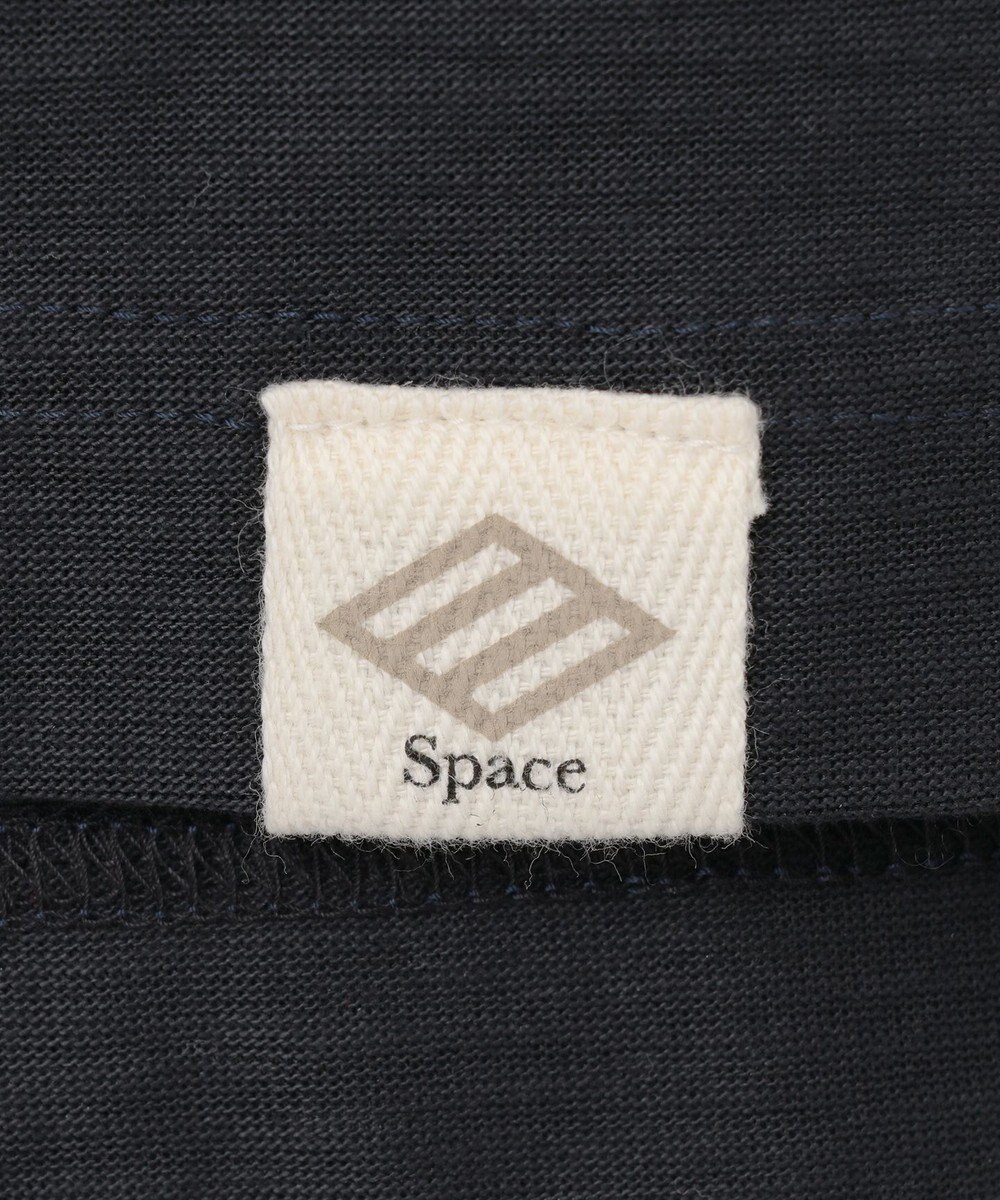 JOSEPH ABBOUD MOUNTAIN 【SPACE／UNISEX】オーガニックコットンスラブプレーティング天竺 ポロシャツ 