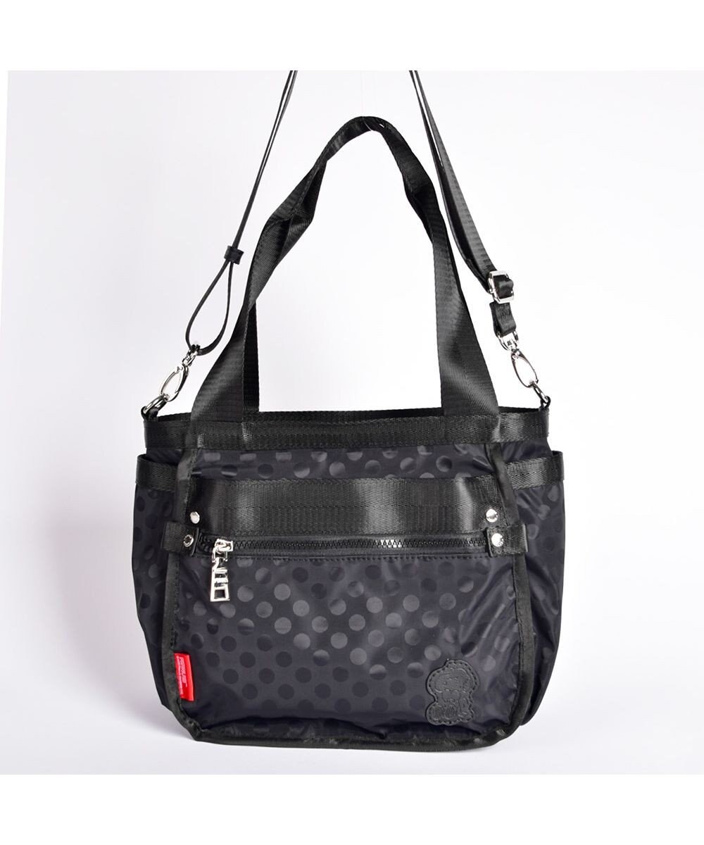 Y'SACCS 【PEANUTSコラボ】SNOOPY（スヌーピー） Polka Dots 2WAYトート 