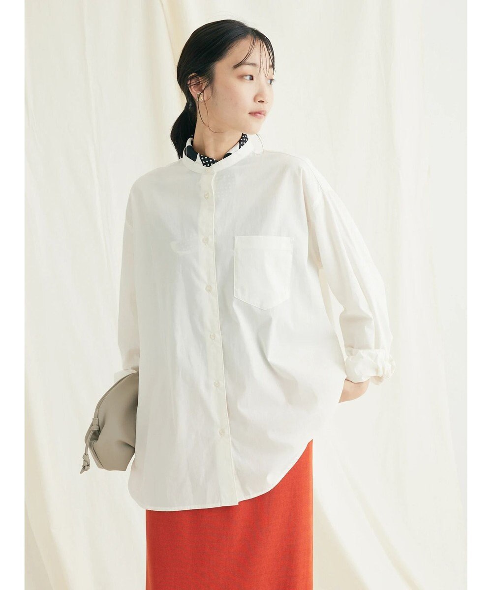 CRAFT STANDARD BOUTIQUE バンドカラーシャツ 